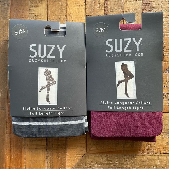 2 pairs of BNWT Suzy Shier tights - Picture 1 of 6